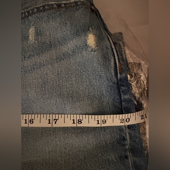 Madewell Light Blue Flare Jeans Low Sluggy Baggy size 27 - Picture 11 of 11